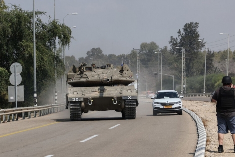 Zona de conflito entre Israel e grupo Hamas - Foto: JACK GUEZ / AFP
