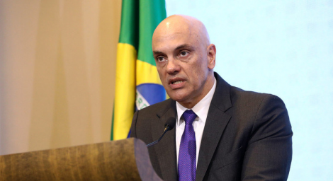 O ministro Alexandre de Moraes, presidente do TSE ALEJANDRO ZAMBRANA/SECOM/TSE 