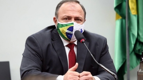 Foto: Najara Arajo/Cmara dos Deputados Eduardo Pazuello, ministro da Sade do Brasil 