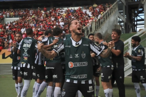 Atltico-MG supera o Flamengo e fatura a Supercopa do Brasil Foto: Pedro Souza / Atltico