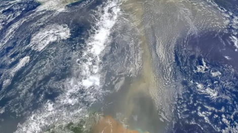 Criado por cientistas nucleares, o Doomsday Clock tenta calcular a probabilidade de eventos catastrficos levarem ao fim da vida no planeta. (Foto da Terra feita do espao Divulgao/Nasa)