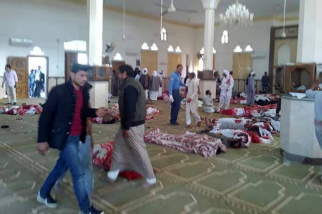 Egito: atentado no Sinai deixa pelo menos 115 mortos (Stringer/AFP)