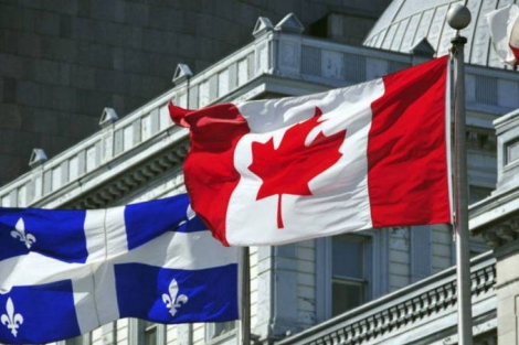 Bandeira Canad e Quebec (Thinkstock/Thinkstock)