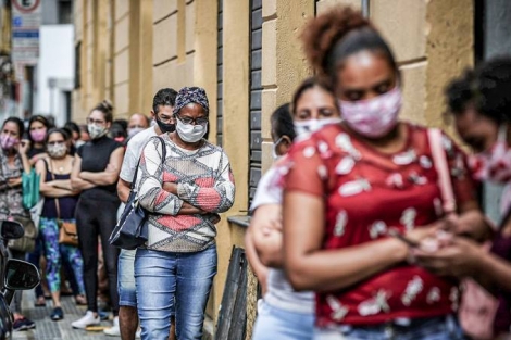 A prefeitura de So Paulo divulgou, nesta tera-feira, 28, mais uma fase de um inqurito sorolgico que vai identificar o tamanho da pandemia na cidade. (Amanda Perobelli/Reuters)