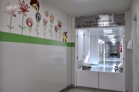 Bloco cirrgico do Hospital do Valentina  Foto: Divulgao/Secom-JP