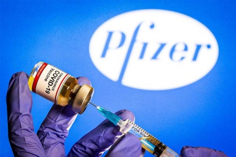 Vacina contra covid-19 da Pfizer (Dado Ruvic/Reuters)