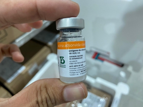 Doses sero utilizadas para aplicao da primeira e segunda dose em todo o estado. (Foto: Divulgao/SES)