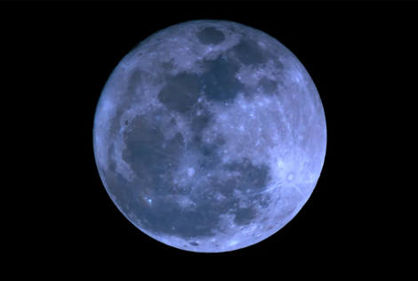 Superlua de Esturjo, em 1 de agosto, vista em Joo Pessoa, na Paraba.  Foto: Foto: Marcelo Zurita.